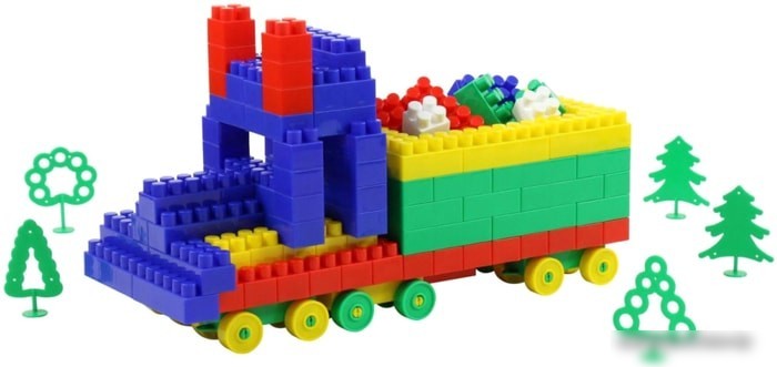 Конструктор Полесье 1016 Строитель Макси-плюс