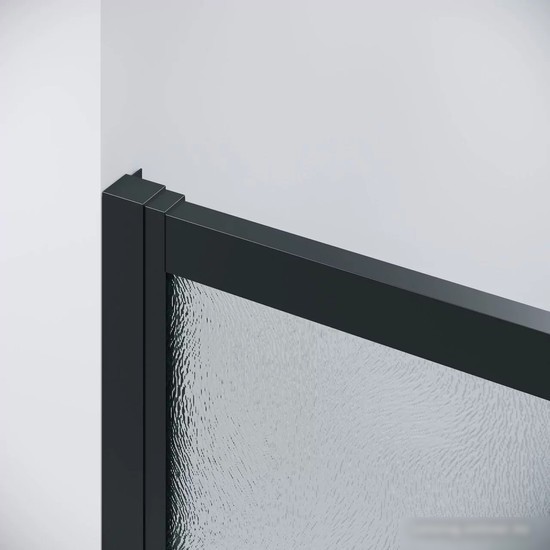Душевой уголок Grossman Cosmo 110x90x195 120.K33.02.1190.21.02 (черный матовый/шиншилла стекло)