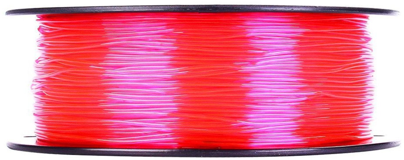Пластик eSUN eTPU-95A т0030664 (1.75мм, 1кг, розовый прозрачный)