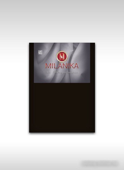 Постельное белье Milanika Шоколад 1.5сп (поплин г/к)