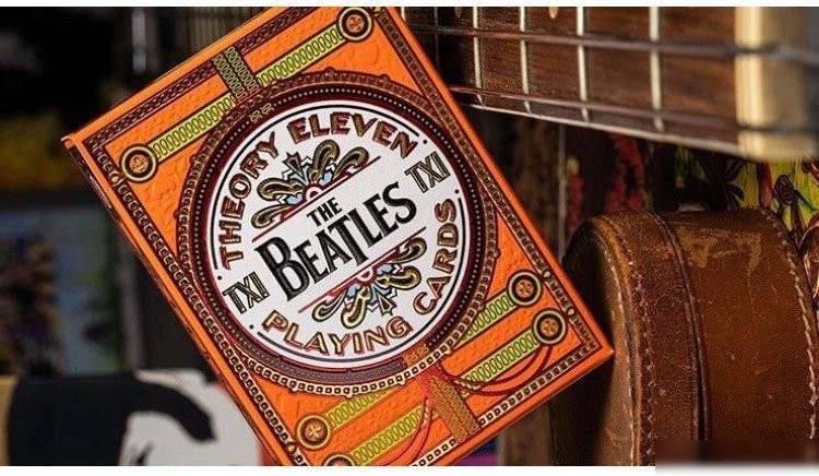 Карточная игра Theory11 The Beatles Orange T1153