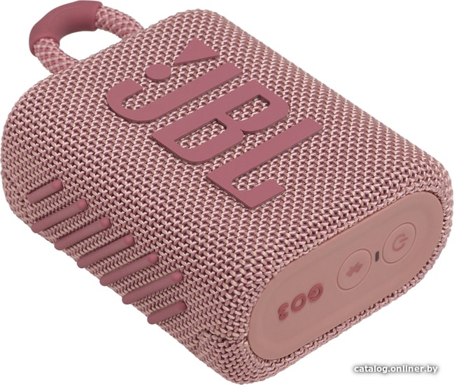 Беспроводная колонка JBL Go 3 (розовый)
