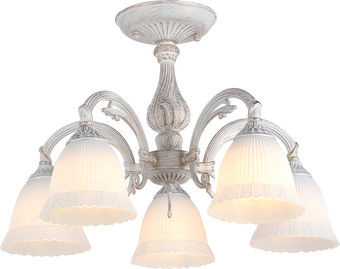 Люстра средней высоты Escada Versailles 1114/5PL E27*60W White