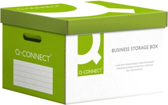 Коробка архивная Q-Connect KF15851 (зеленый)