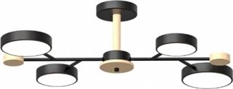 Люстра средней высоты LED4U L3213-670 BK