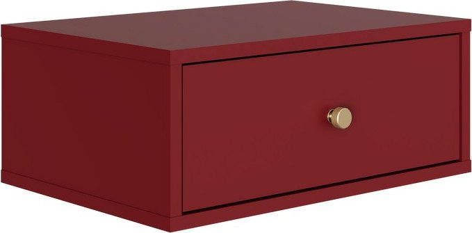 Тумба Black Red White Parma WKOM1S (марсала)