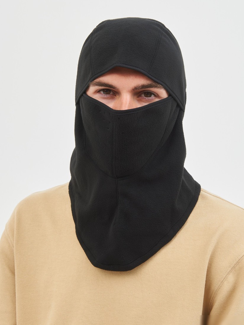 Горнолыжная балаклава Huntsman Windblock (р-р 58-60, черный)