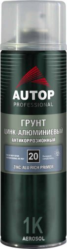 Автомобильный грунт Autop цинк-алюминиевый антикоррозионный - Аэрозоль 650 мл №20