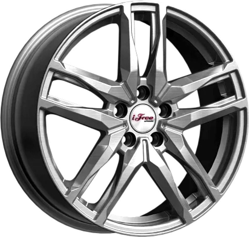 Литые диски iFree Бомбей (КС1075) 18x6.5" 5x114.3мм DIA 67.1мм ET 35мм Хай вэй