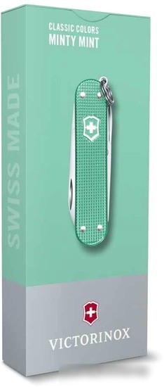 Мультитул Victorinox Classic Alox SD Colors (мятный)