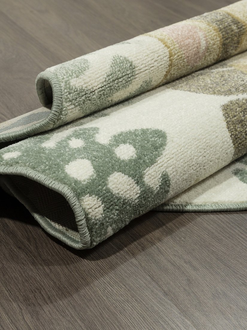 Ковер для детской Merinos Izumrud F261-DAIRE-LIGHT-CREAM (1х1)
