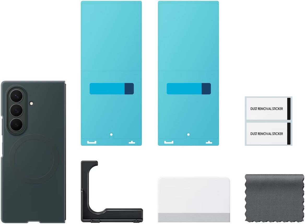 Чехол для телефона Samsung Silicone Magnet Case для Samsung Galaxy Z Fold8 Ultra (зеленый)