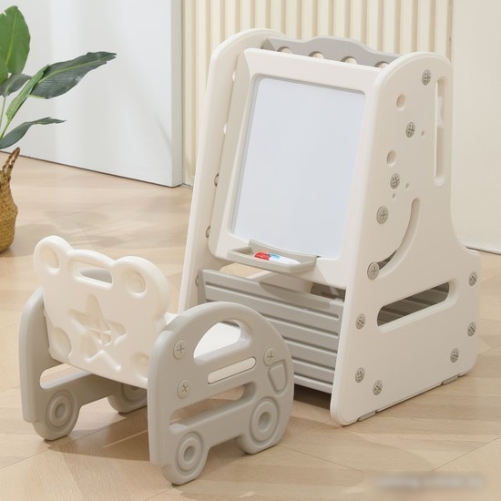 Детский стол UNIX kids Grey 3 в 1 PPT3IN1GRY