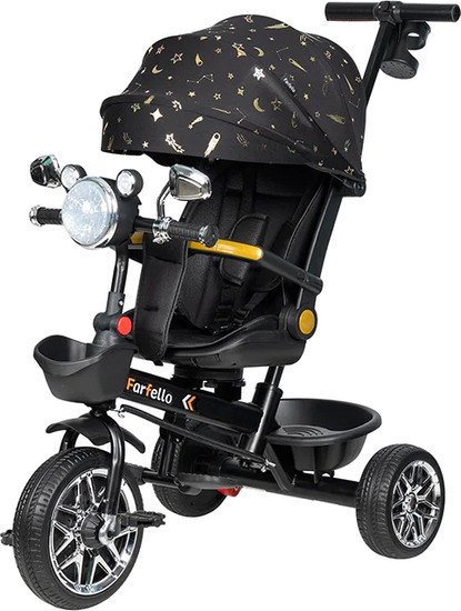 Детский велосипед Farfello PL-06 2024 (черный)