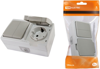 Выключатель TDM Electric Вуокса SQ1803-0012