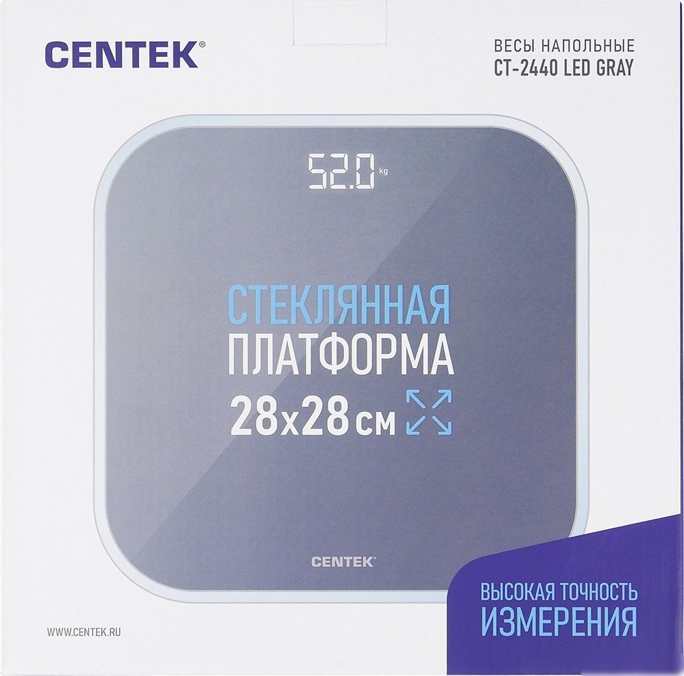 Напольные весы CENTEK CT-2440 (серый)