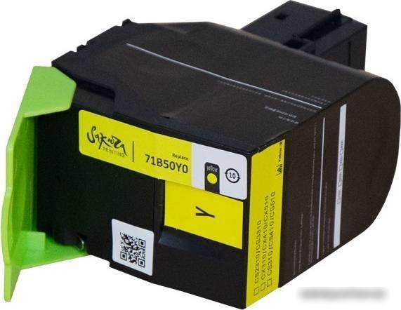 Картридж Sakura Printing SA71B50Y0 (аналог Lexmark 71B50Y0)