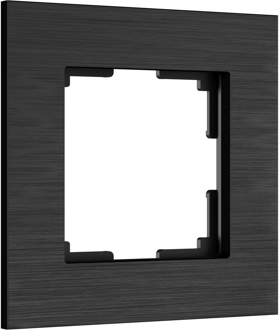 Рамка Werkel AluMax W0013508 (черный алюминий)