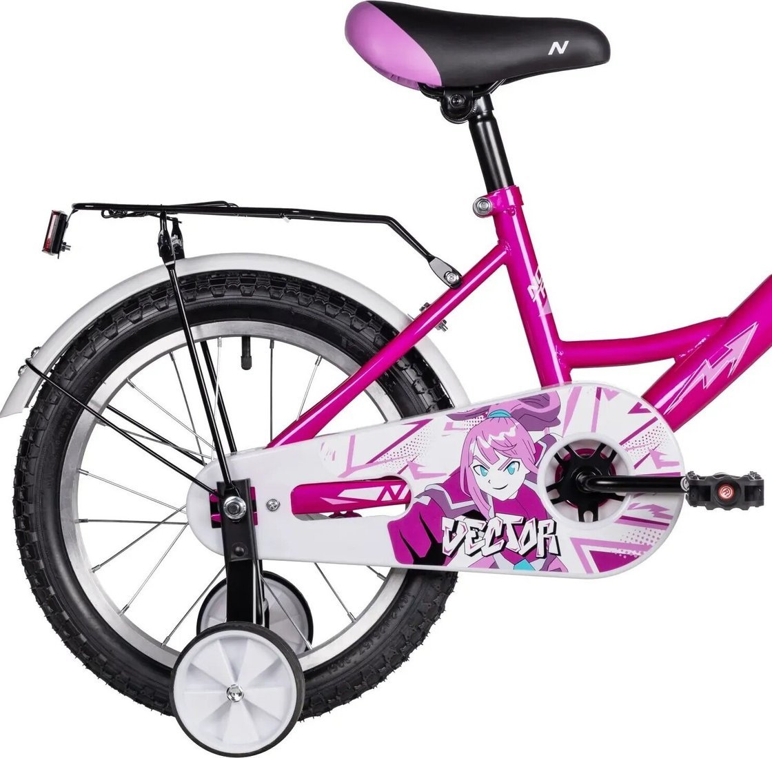 Детский велосипед Novatrack Vector 18 2025 183VECTOR.PR5 (фуксия)