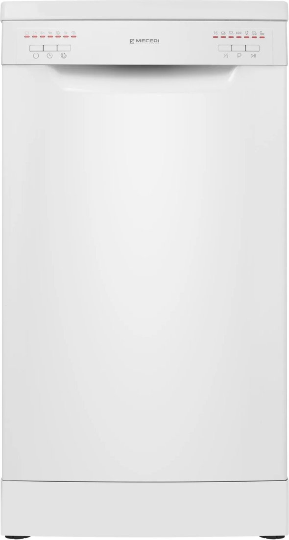 Отдельностоящая посудомоечная машина Meferi MDW4562WH FS Light