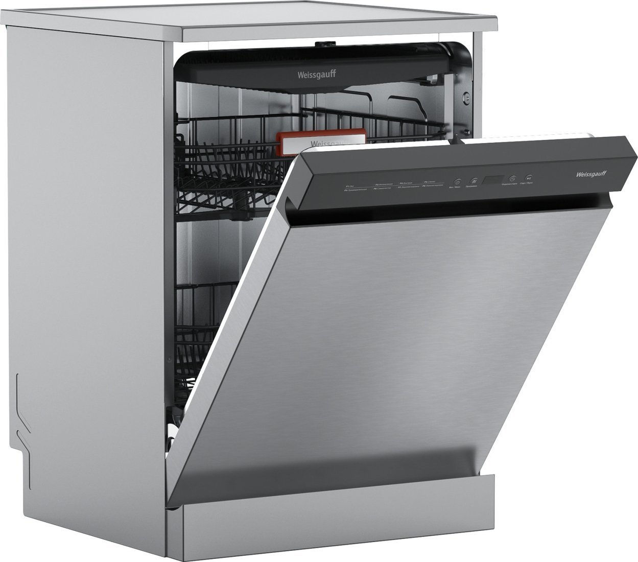 Отдельностоящая посудомоечная машина Weissgauff DW 6038 X Inverter