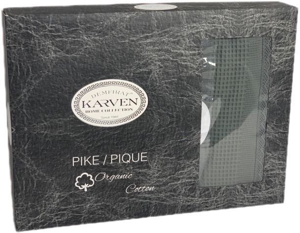 Плед Karven Dantelli Waffle Pike Евро 200x220 Р 931 (хаки)
