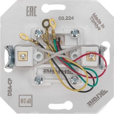 Розетка телефонная Kranz KR-78-0222