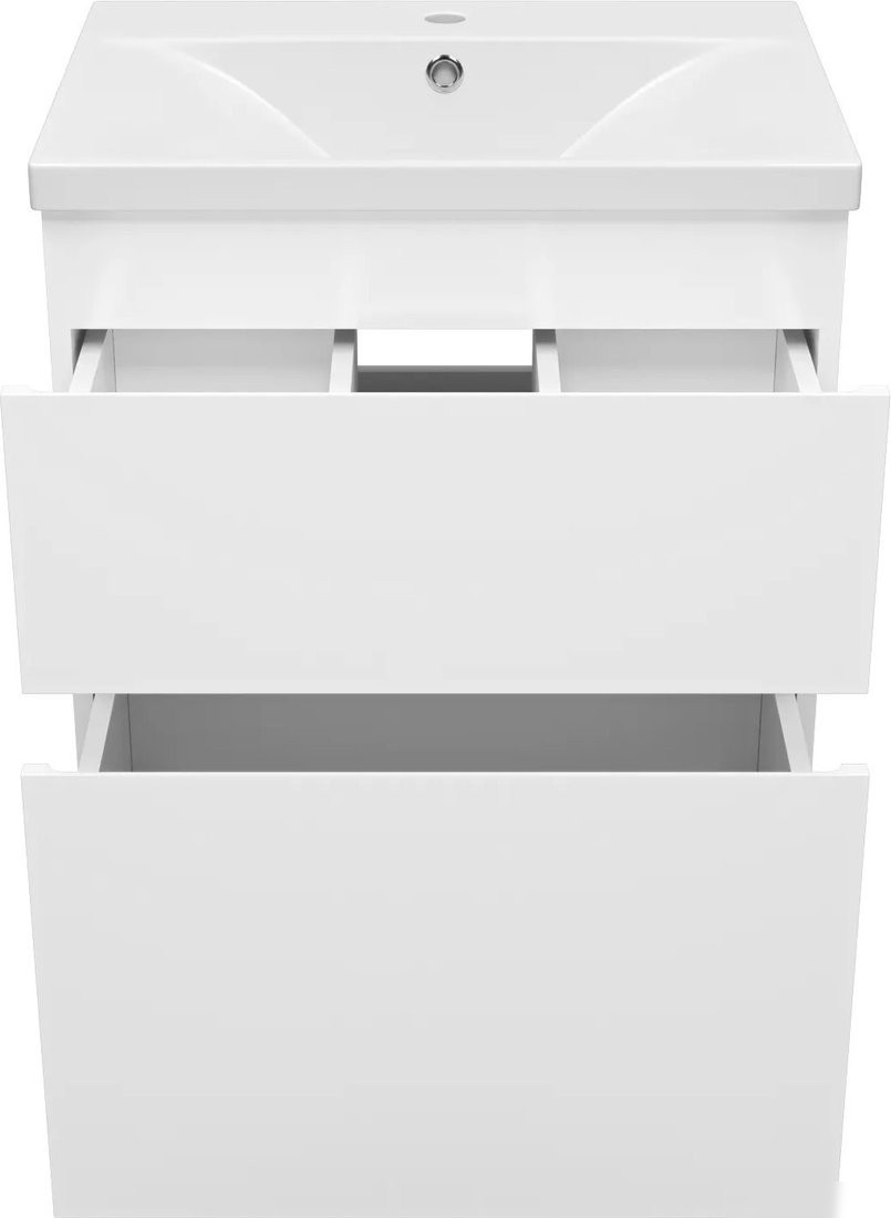 Misty Тумба под умывальник Лаки 60 П-Лак-01060-0112Я+RCW-140360WH