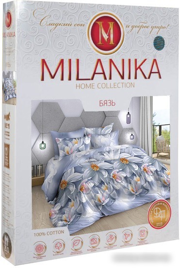 Постельное белье Milanika Рената 2сп (бязь)