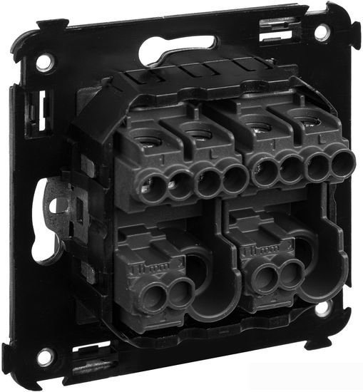 Выключатель DKC Avanti 4412154 (черный матовый)