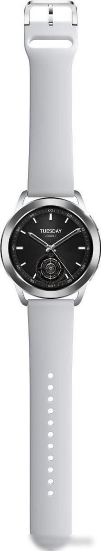 Умные часы Xiaomi Watch S3 M2323W1 (серебристый/серый, международная версия)