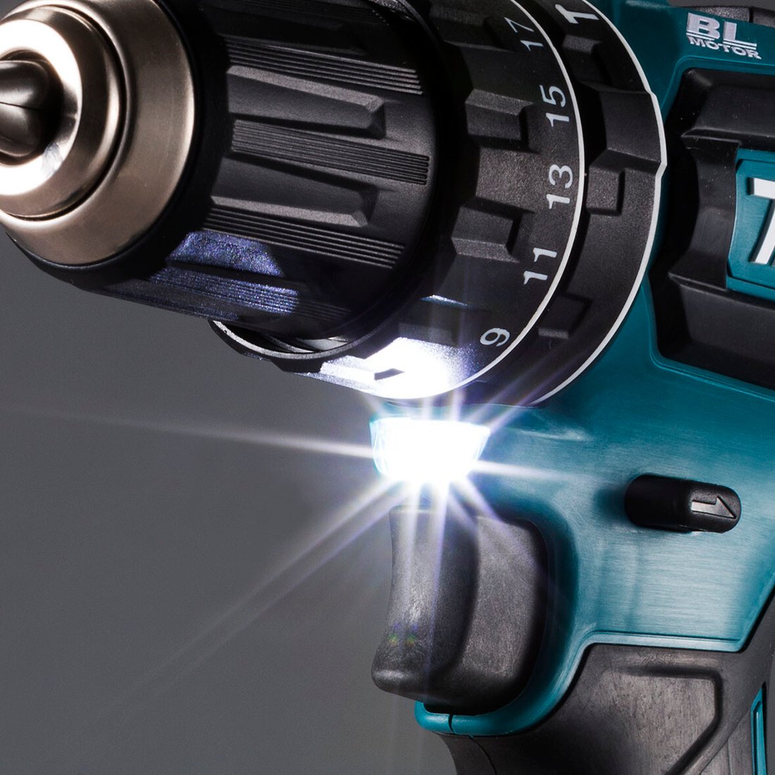 Ударная дрель-шуруповерт Makita DHP485SFE (с 2-мя АКБ, кейс)