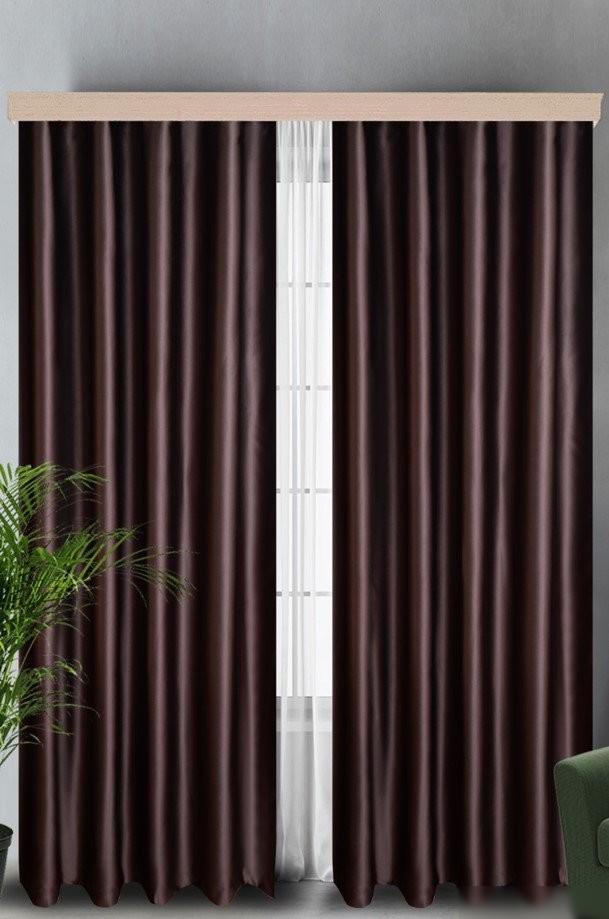 Комплект штор Велес Текстиль Классик 150YJ57-8 (150x270)