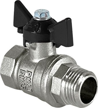 Шаровый кран Valfex DeltaPro ВР/НР 3/4" VF.218.NB1.034.DP (бабочка)