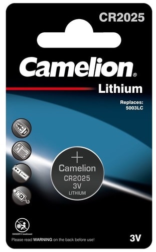 Батарейка Camelion CR2025 [CR2025-BP1]