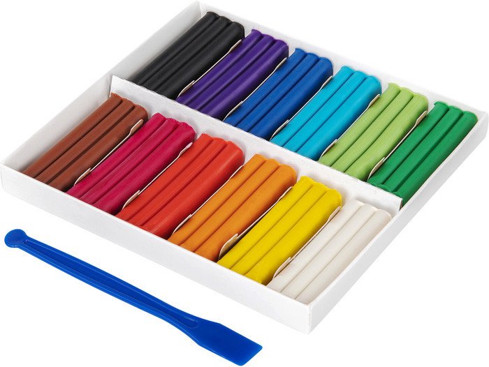 Пластилин восковой BRAUBERG Kids 106495 (12 цв)