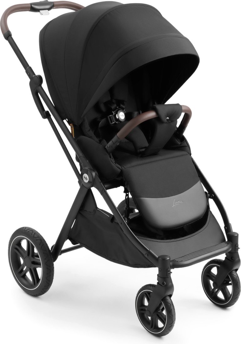 Коляска прогулочная «книга» Happy Baby Luna 360 (black nova)