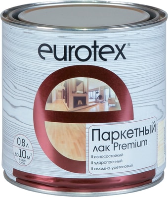 Лак Eurotex Premium (глянцевый, 0.8 л)