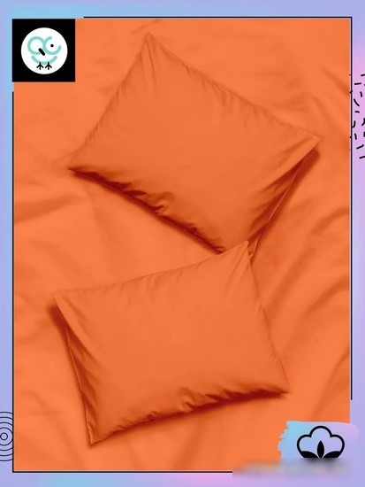 Постельное белье Uniqcute Темно-терракотовый 1.5 299936