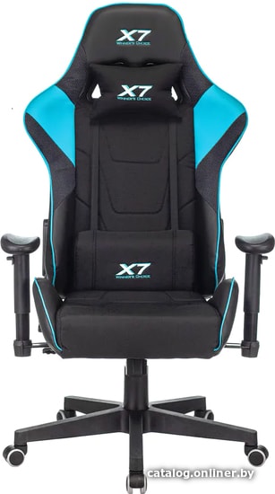 Кресло A4Tech X7 GG-1100 (черный/бирюзовый)