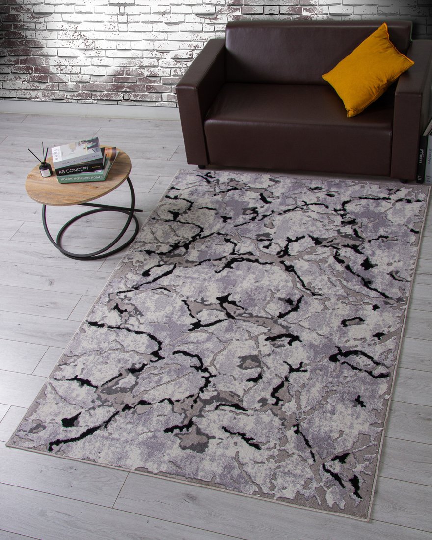 Ковер для жилой комнаты Merinos Palermo F289-STAN-DARK GRAY (1.6х3)