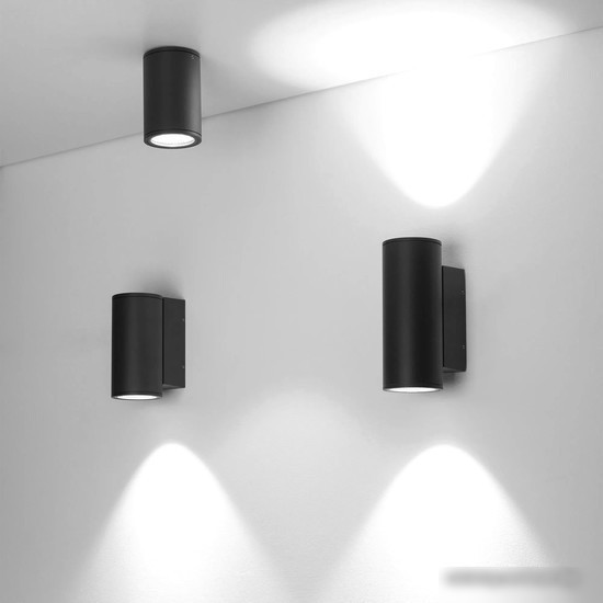 Уличный настенный светильник Arlight LGD-FORMA-WALL-TWIN-R90-2x12W Day4000 032573