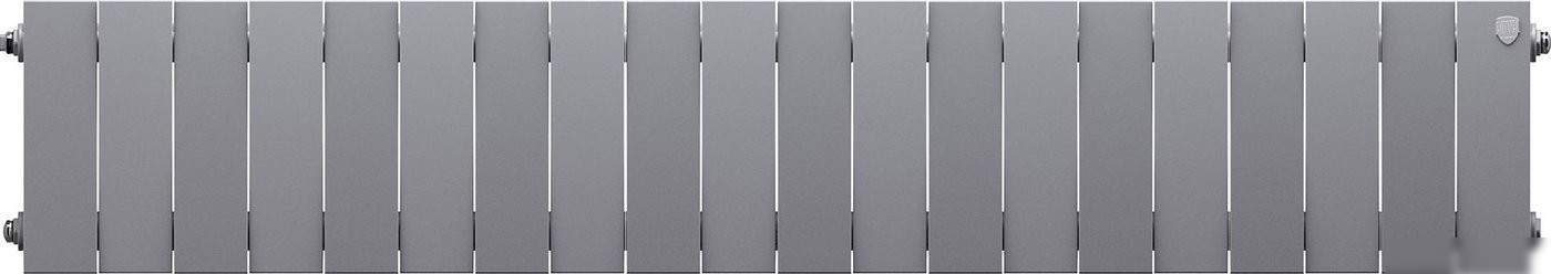 Биметаллический радиатор Royal Thermo PianoForte 200 Серебристый - 20 секций