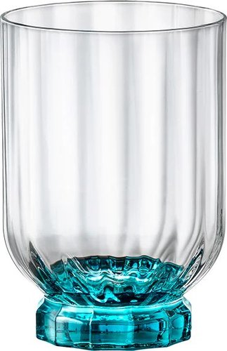 Набор стаканов для коктейлей Bormioli Rocco Флориан Lucent Blue 1.99423 (375 мл, 4 шт)