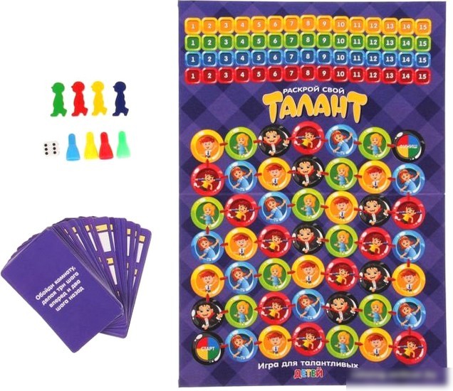 Настольная игра Play Land Раскрой свой Талант. Для детей L-169