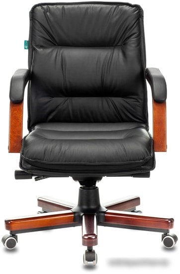 Кресло Бюрократ T-9927WALNUT-LOW (черный)