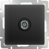 Розетка телевизионная Werkel WL08-TV-2W (черный)