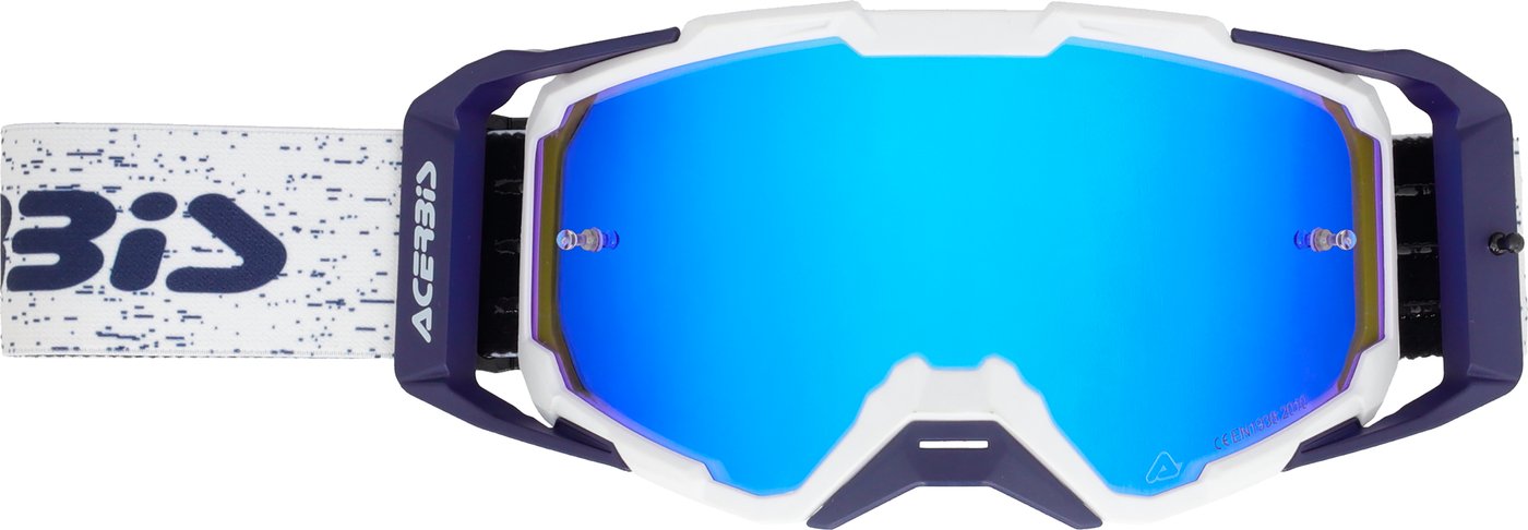 Мотошлем Acerbis Vitrion Mirror 0027520.232 (белый/синий)