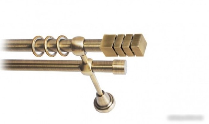 Наконечник для карниза Lm Decor YF243 Модерн 19мм (антик)