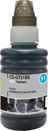 Чернила CACTUS CS-GT51BK